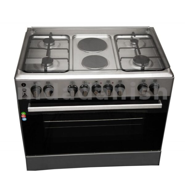 Delta Cookers 90X60Cm Electric Oven &Amp; Grill 4 Gas &Amp; 2 Electric Burner Dgc9042.I