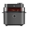 Evvoli Air Fryer 8L Digital Control Panel Display, 8 Preset Programs with Juicy and Crisper Plate and Water Tank1650W Black EVKA-AF8008D