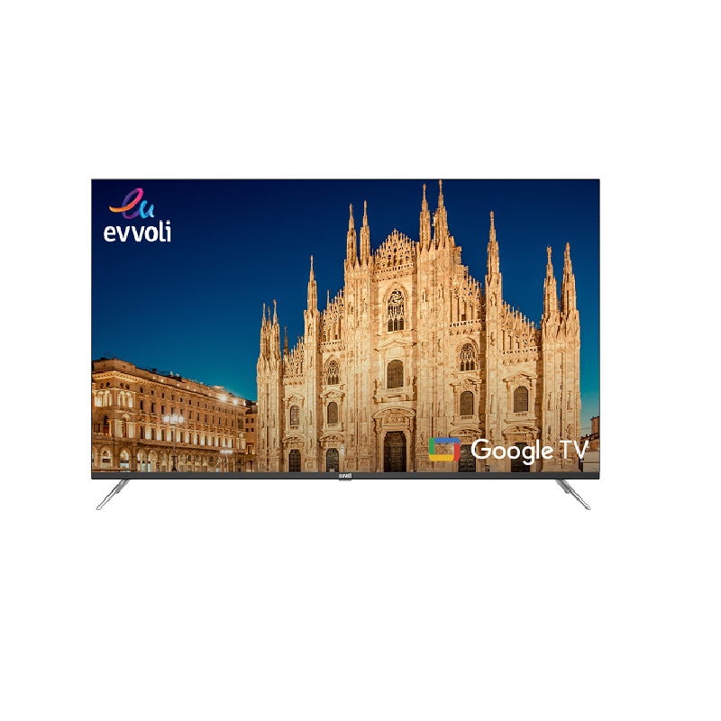 Evvoli 55&Quot; Qled 4K Google Smart Tv Frameless 55Ev250Qg