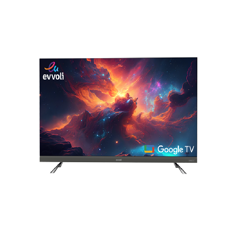 Evvoli 55&Quot; Qled 4K Google Smart Tv Evvo Sound Bar 55Ev350Qg