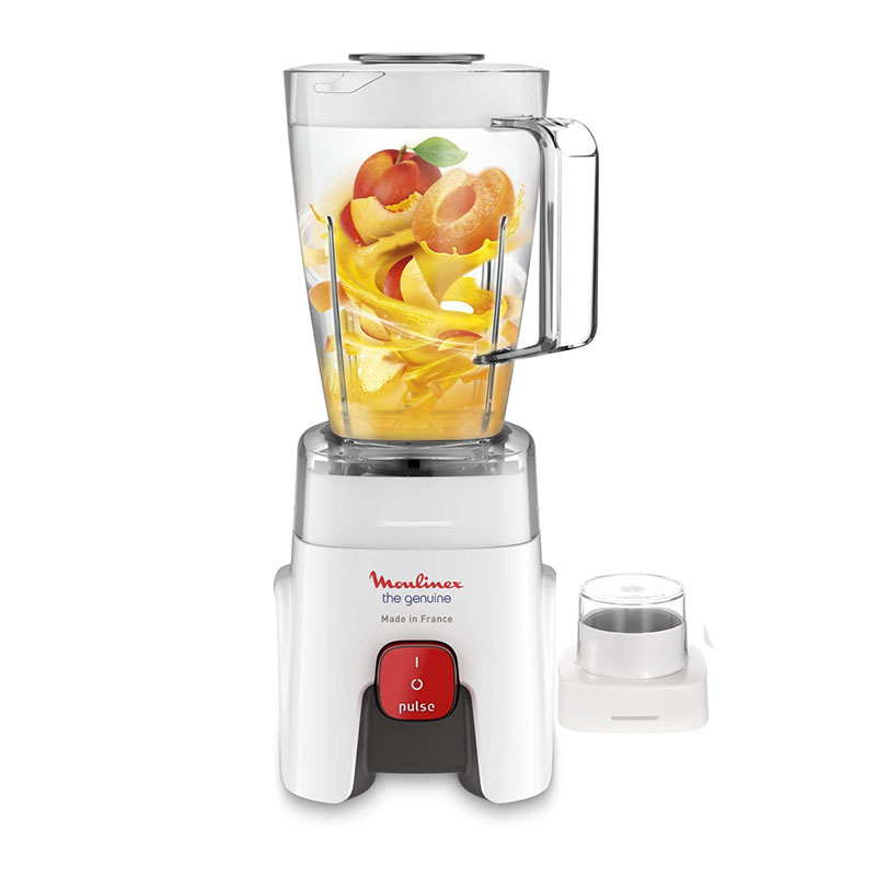 Moulinex Genuine Blender 1.25L With 1 Mills 500W Lm241B27 France