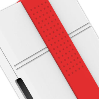 Tronic White &Amp; Red Door Bell