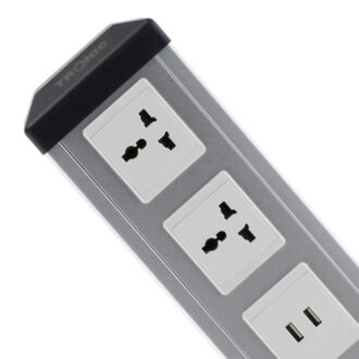 Tronic Pole Socket 2G Universal + 2 Usb + 2 Rj45 Data