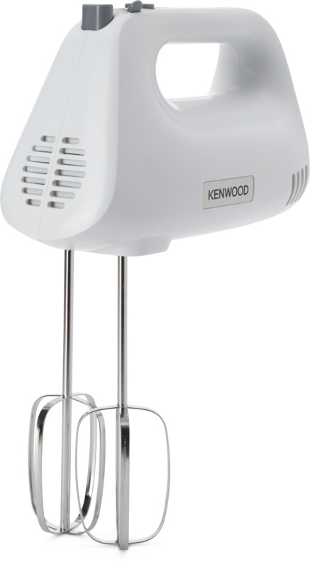 Kenwood Hand Mixer (Electric Whisk) 450W With 5 Speeds + Turbo Button Twin Stainless Steel Kneader And Beater For Mixing Whipping Whisking Kneading HMP30.A0WH