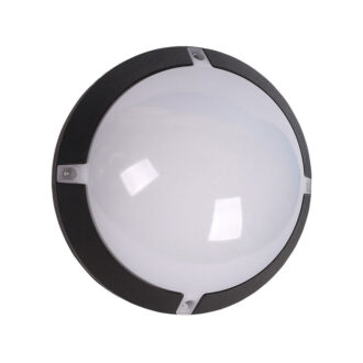 Tronic Round Black Led Bulkhead 12 Watts