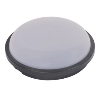 Tronic Round Black Led Bulkhead 15 Watts
