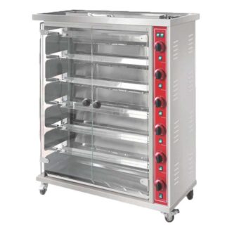 Generic Commercial Chicken Roasting Machine Gas 5 Layers