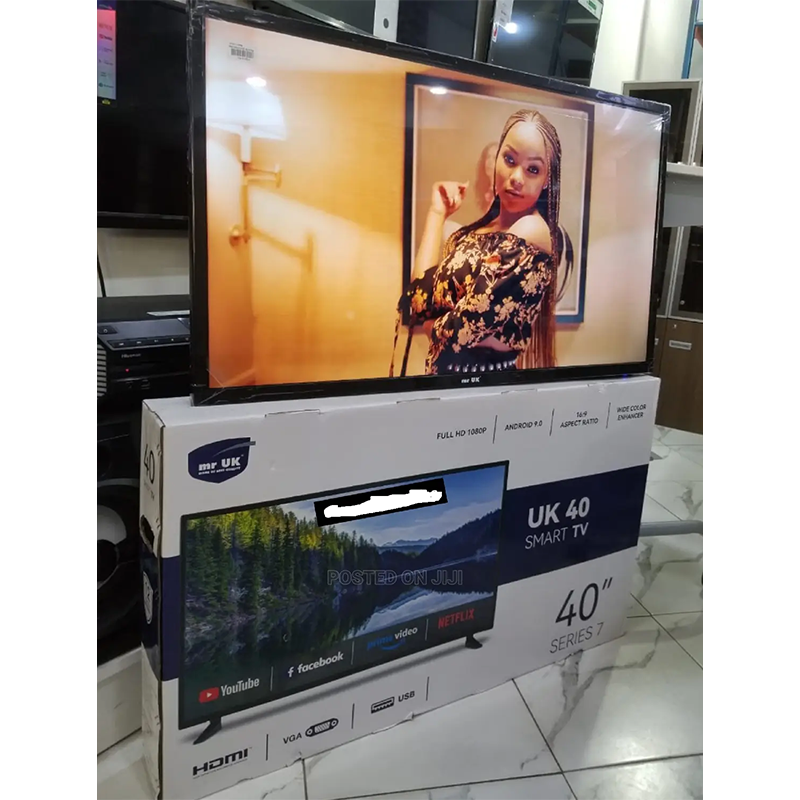 Mr Uk 40 Inch Smart Tv Double Glass Tanzania