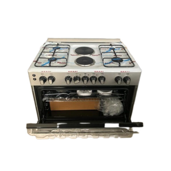 Delta Cookers 90X60Cm Electric Oven &Amp; Grill 4 Gas &Amp; 2 Electric Burner Dgc9042.I