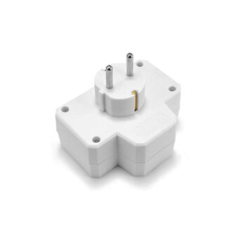 Tronic Power Strip With Switch 1-2 Way Eu Plug 2 Pin