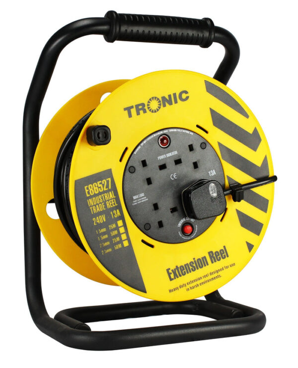 Tronic Extension Reel 50 Meter 2.5Mm 3 Core