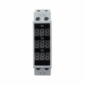 Tronic Three Phase Voltmeter
