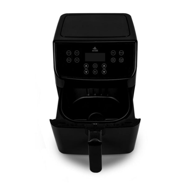 Evvoli Air Fryer 5.5L with LED Digital Touch Screen & 8 Preset Programs 1700W EVKA-AF5508B