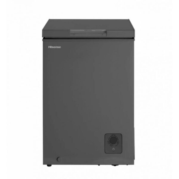 Hisense Chest Freezer 95L Easy Cleaning, Side Handle, Keep For 135H, Easy Cleaning, My Fresh Choice Technology, Grey H125Cfs