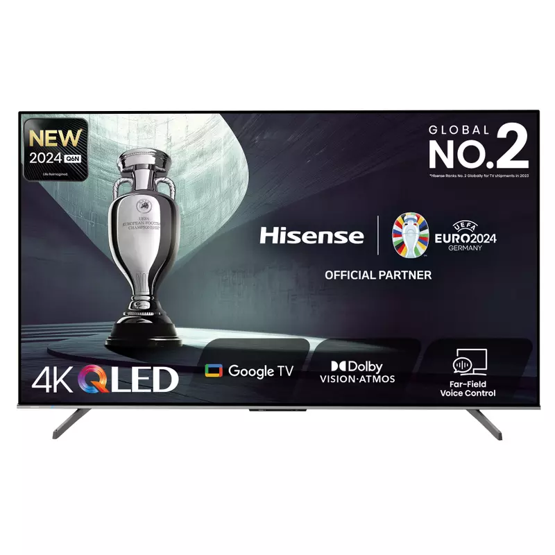Hisense Smart Uhd 4K Quantum Led Tv With Hdr &Amp; Gaming Features, Tv-85-Inch 85Q6N
