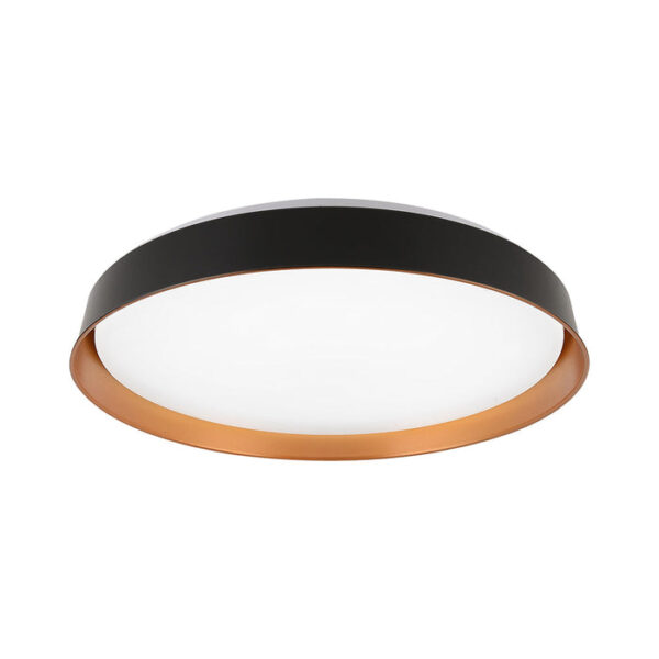 Tronic Black And Copper Led Colour Changeable (3 Shades) Ceiling Light