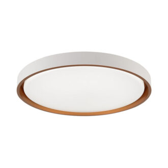 Tronic White And Gold Changeable (3 Shades) Ceiling Light
