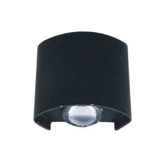 Tronic Rectangular-Shaped Curved Up &Amp; Down Cob Wall Light