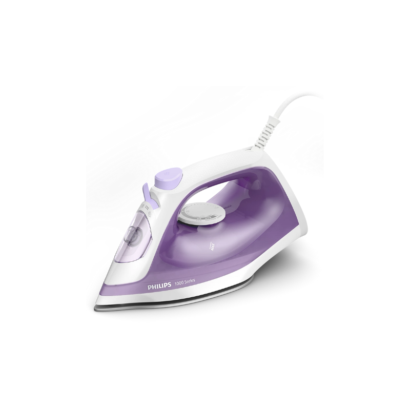 Philips Steam Iron 1800W Steam Iron, Non Stick, Continuous 20G, Burst And 120G, Continuous Steam Boost, Self Calc Clean, 200Ml Watertank, Non Stick Solt Plate Dst1020