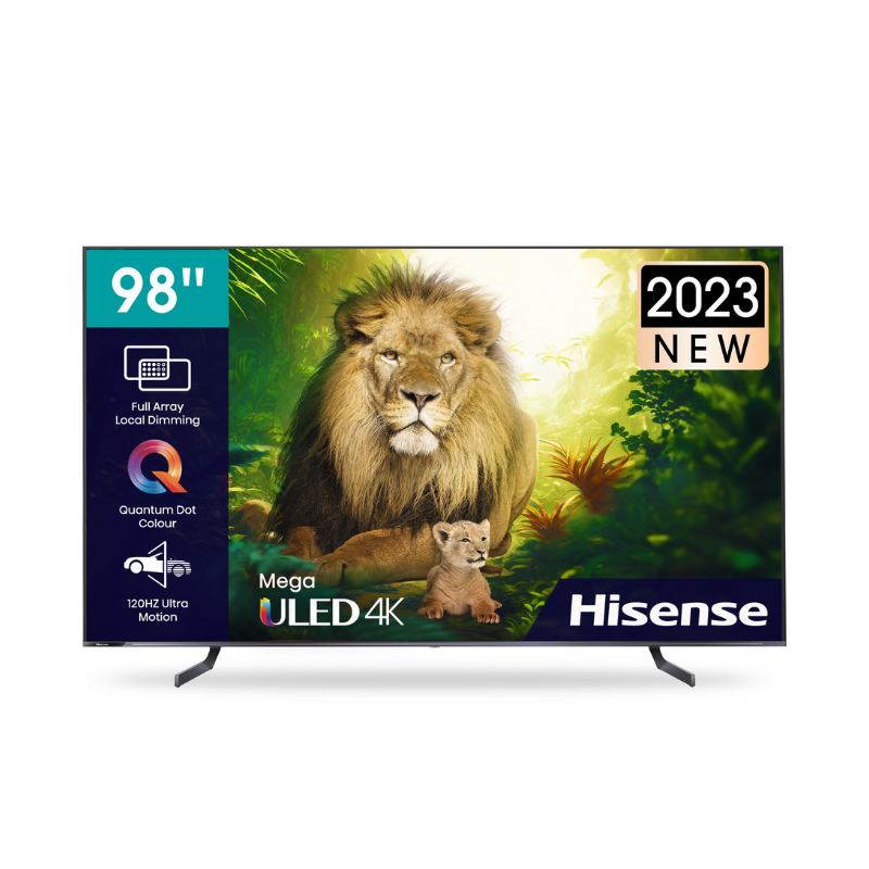 Hisense 98&Quot; Smart 4K Quantum Uled Tv With Game Mode Pro, Dolby Vision Iq, Hdr 10+, Quantum Dot, Voice Remote 98U7H/K