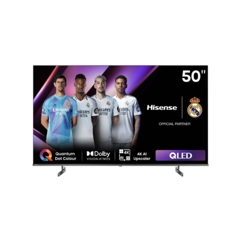 Hisense 50&Quot; Qled Uhd 4K Smart Tv With Dolby Vision &Amp; Atmos, 4K Ai Upscaler, Quantum Dot Colour, Voice Control, Vidaa 50Q6N