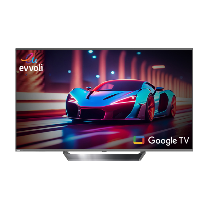 Evvoli 55&Quot; Qled Uhd Smart Android Tv - 4K Resolution, Designed For Gaming, Offers Stunning Visuals And Enhanced Performance 55Ev375Qg