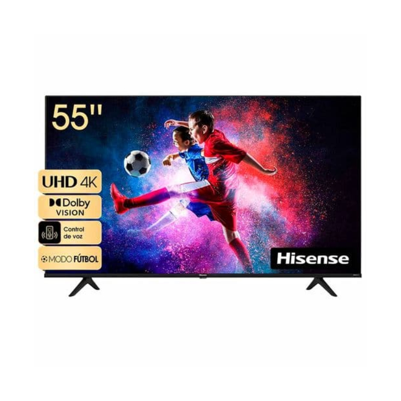 Hisense 55&Quot; Led Uhd 4K Smart Tv With Dolby Vision, Hdr10, Dts Virtual:x, Vidaa 55A6N