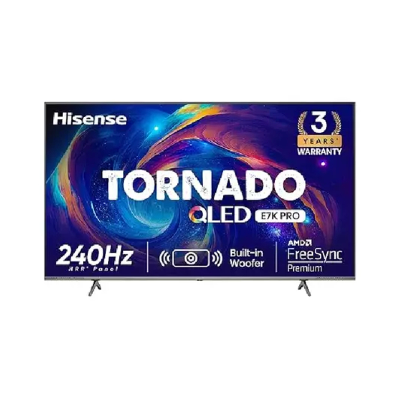 Hisense 55&Quot; Smart Uhd 4K Quantum Uled Tv With Dolby Vision Atmos, Hdr 10+, 240Hz Hrr Panel, 4K Resolution, Channel Speakers With Sub Woofer , Dolby Audio Sound 55E7K