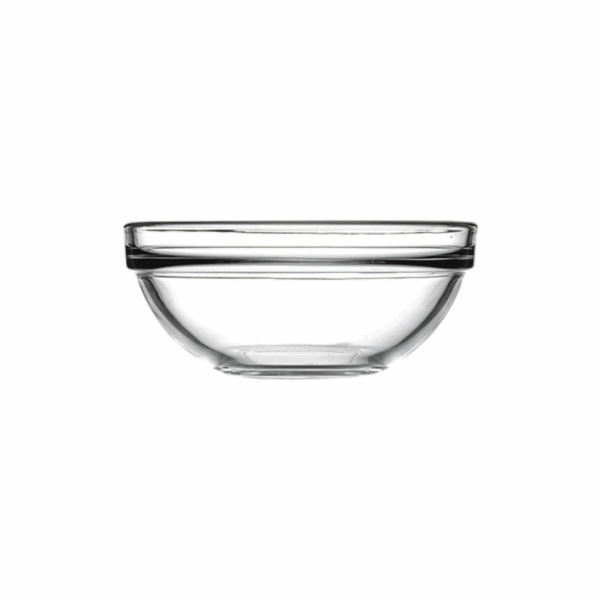 Pasabahce Chef'S Glass Bowl 105Mm 6Pcs, Dishwasher, Microwave, Fridge Safe &Amp; Stackable 53493