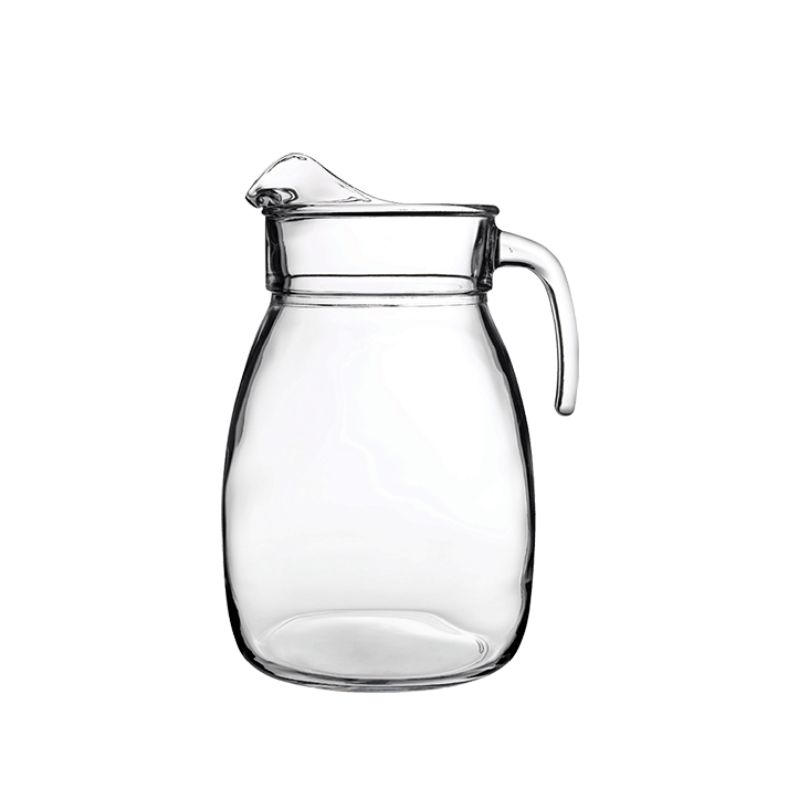 Pasabahce Glass Water Jug With Transparent Lid 2500Ml Dishwasher, Freezer &Amp; Refrigerati...