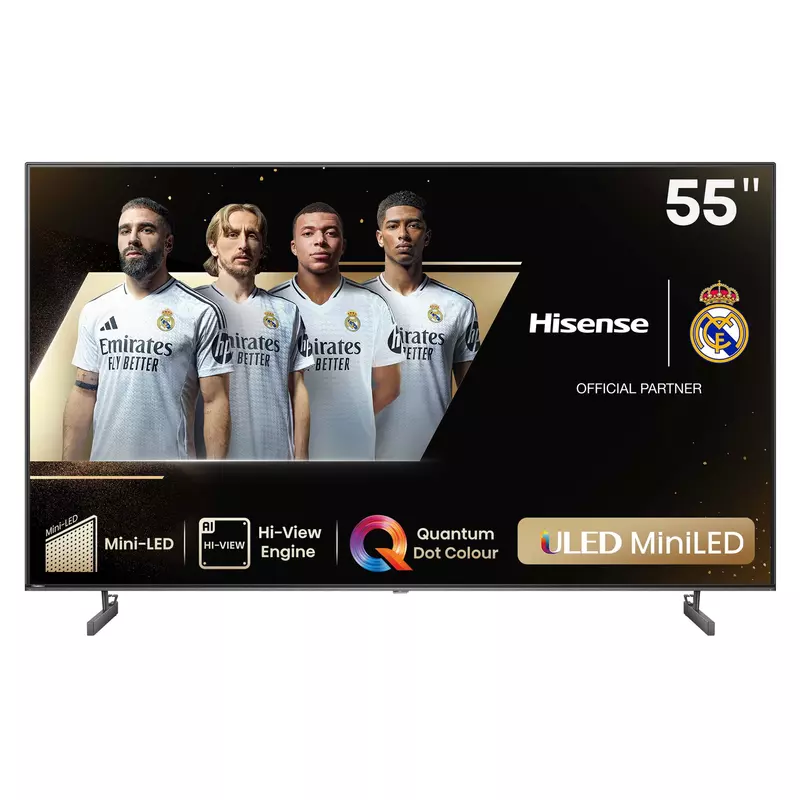 Hisense Smart Uhd 4K Mini-Led Quantum Uled Tv, Tv-55 Inch (139 Cm) 55U6N-Pro