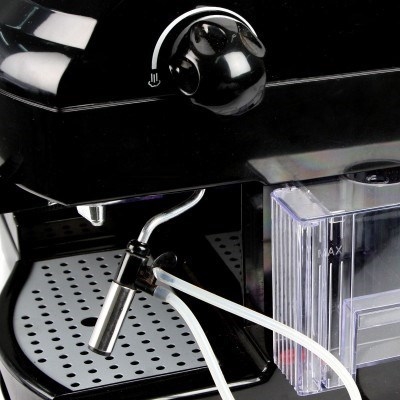 Rank Arena Espresso &Amp; Cappucino Coffee Machine With Built In Grinder Black 1.8L