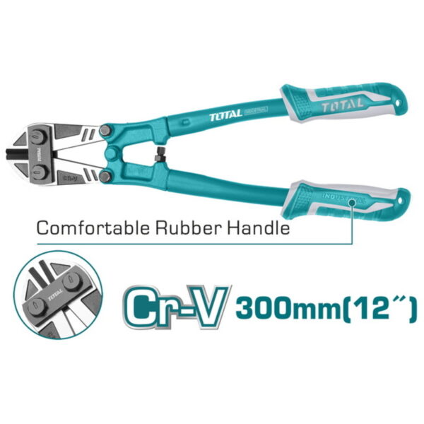 Total Bolt Cutter Size 12&Quot; Cr-V 300Mm Tht113126