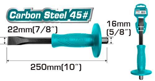 Total Cold Chisel 250mm Flat THT4211026