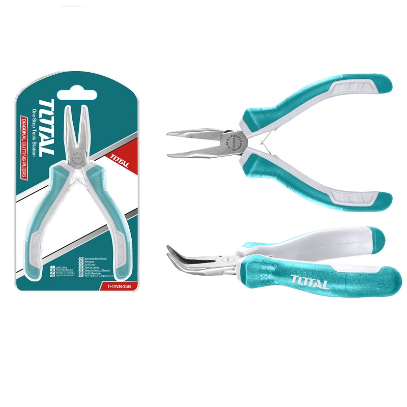 Total Bent Nose Pliers 4.5" Mini THTMN456