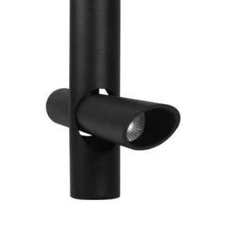 Tronic Surface Mounted Led Track Light Black 12W