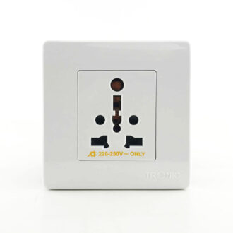 Tronic Single Universal Switch Socket