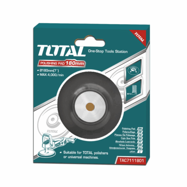 Total Disc Polishing Pad With Flange 115mm TAC7111151