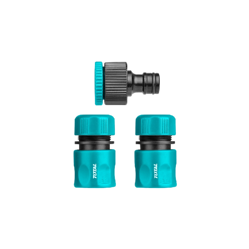 Total Garden Water Hose Connector Set 3Pcs THWS030301