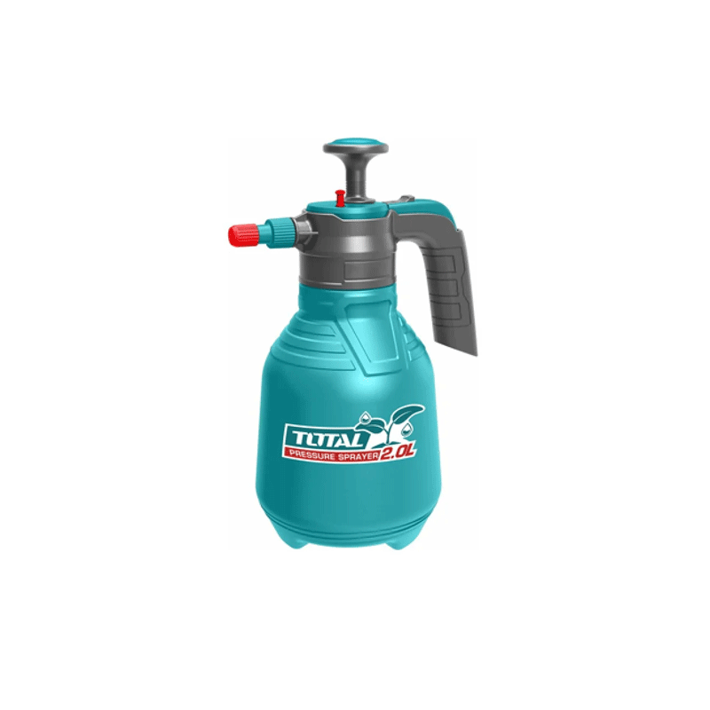 Total Pressure Sprayer 2L 2.5 Bar with Stainless Lance, Plastic Nozzle, Safety Pressure Release Valve, Handy Carry Strap THSPP20202