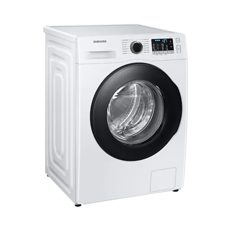 Samsung Washing Machine 9kg Front Load Inox, EcoBubble, AirWash, HygieneSteam, DIT, AI Control, Quick Wash WW90TA046AX/NQ