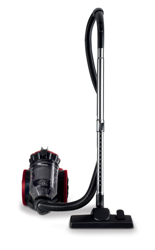 Kenwood Vacuum Cleaner 2000W Multi Cyclonic Bagless Canister Vacuum Cleaner 3L With 5M Cable Multi Surface Anti Bacteria Pet Care For Home & Office VBP70.000BR
