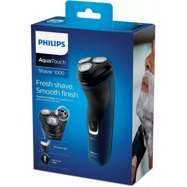 Philips Shaver Wet And Dry Nimh Battery With 40 Mins. Run Time S1121