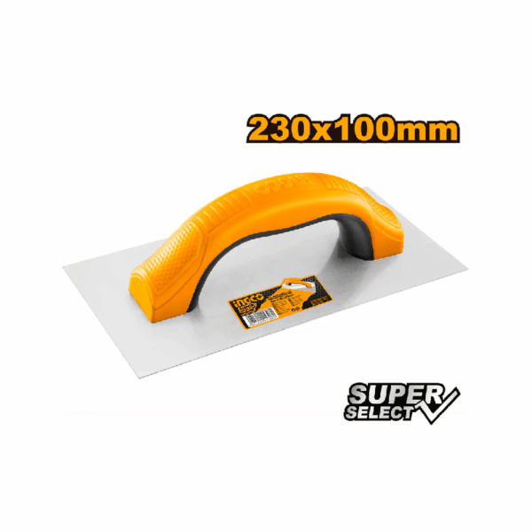 Ingco Plastering Trowel Carbon Steel 230X100Mm Hpt231025