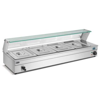 Generic Commercial Bain Marie Table Top 4 Pan Electric