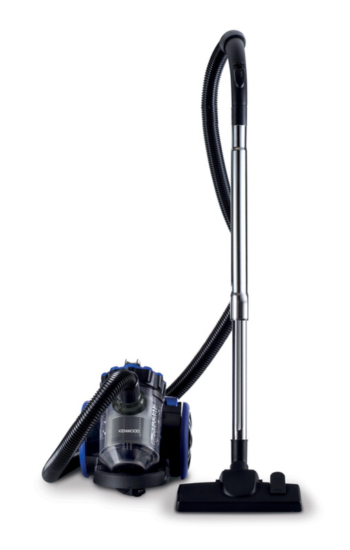 Kenwood Vacuum Cleaner 1800W Multi Cyclonic Bagless Canister 2L With 4.5M Cable Ultra Compact Surface Anti Bacteria Pet Care For Home & Office VBP50.000BB
