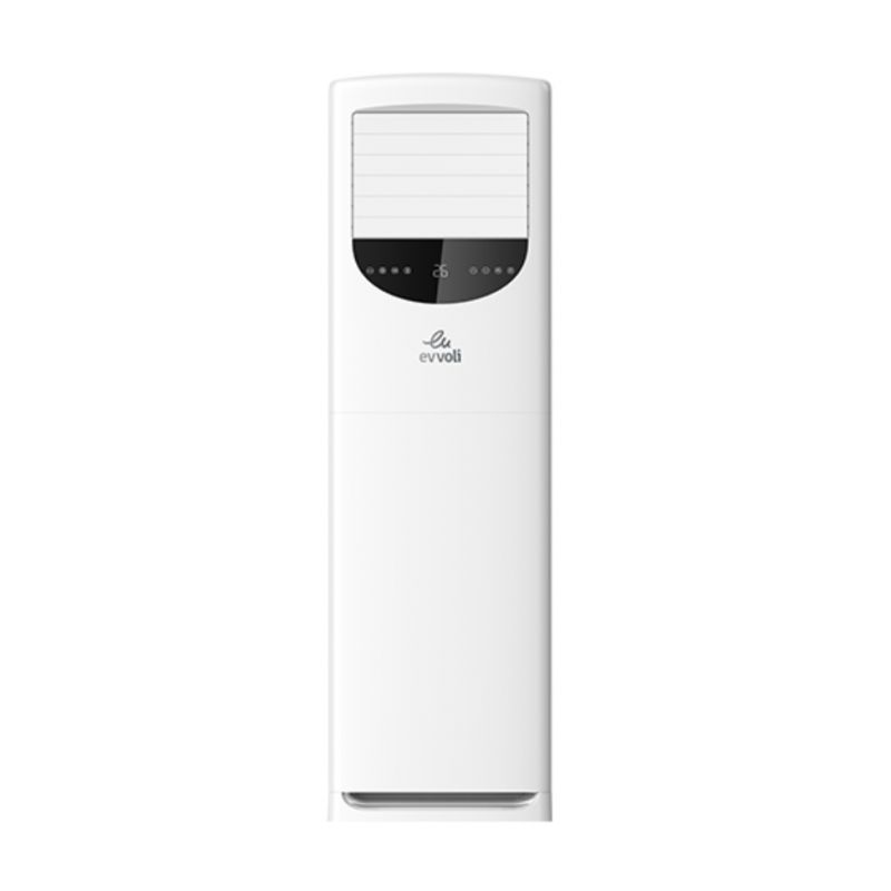 Evvoli Floor Standing Air Conditioner Titanium 36000Btu R410 With Inverter Evfs 36K-J