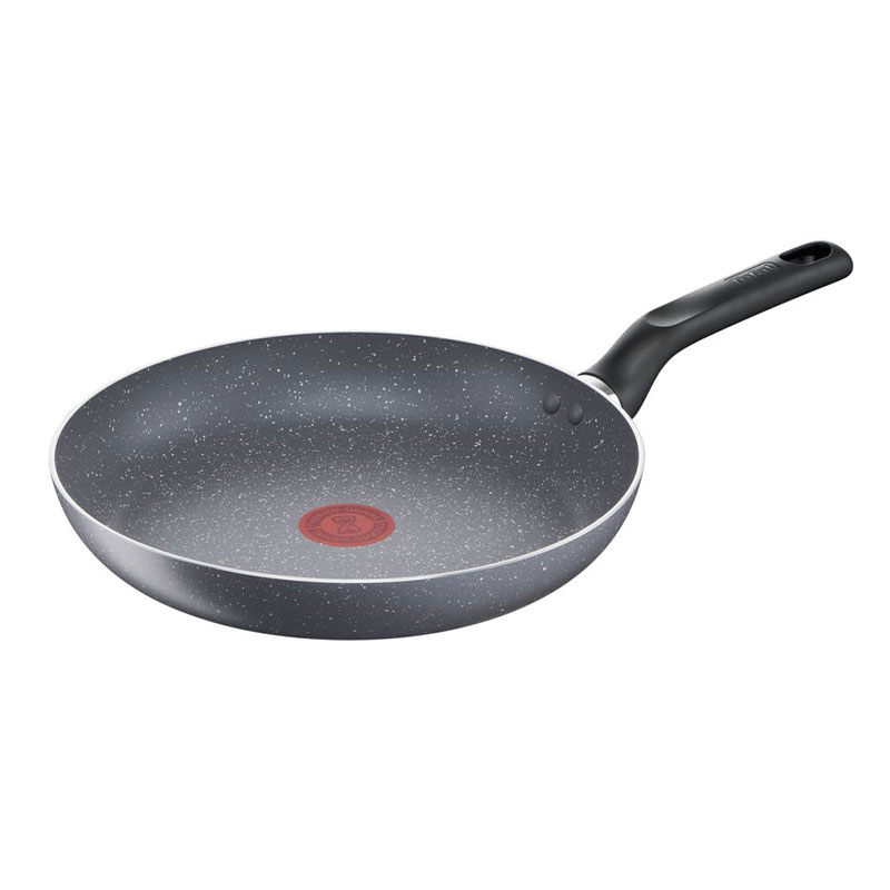 Tefal Natura Stone Frypan 24cm Non Stick Thermo Signal 100% Safe Frying Pan Mineralia Healthy Cooking B2260495