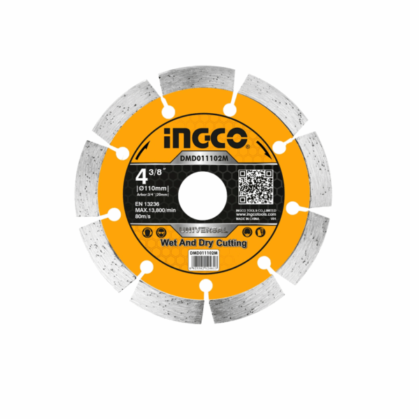 Ingco Dry Diamond Disc 110Mm Pack Of 10 Dmd011102M