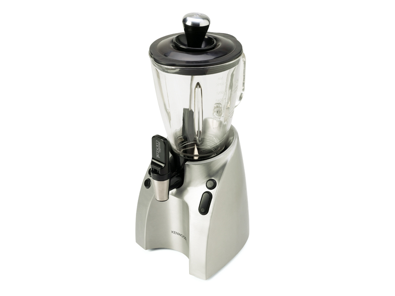 Kenwood Smoothie Blender Glass Goblet with Ice Crush Function Chrome Bar Style Tap 2L 750W SB327